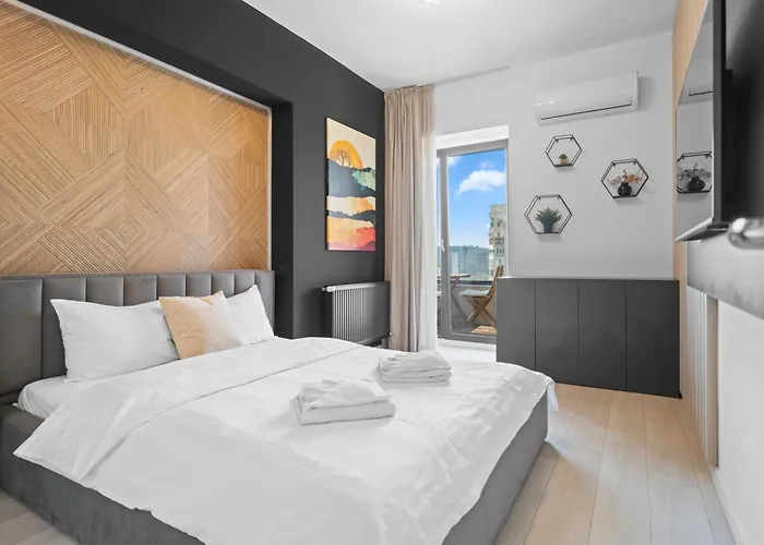 Apartamento Union Plaza Balcony Bliss Bucareste